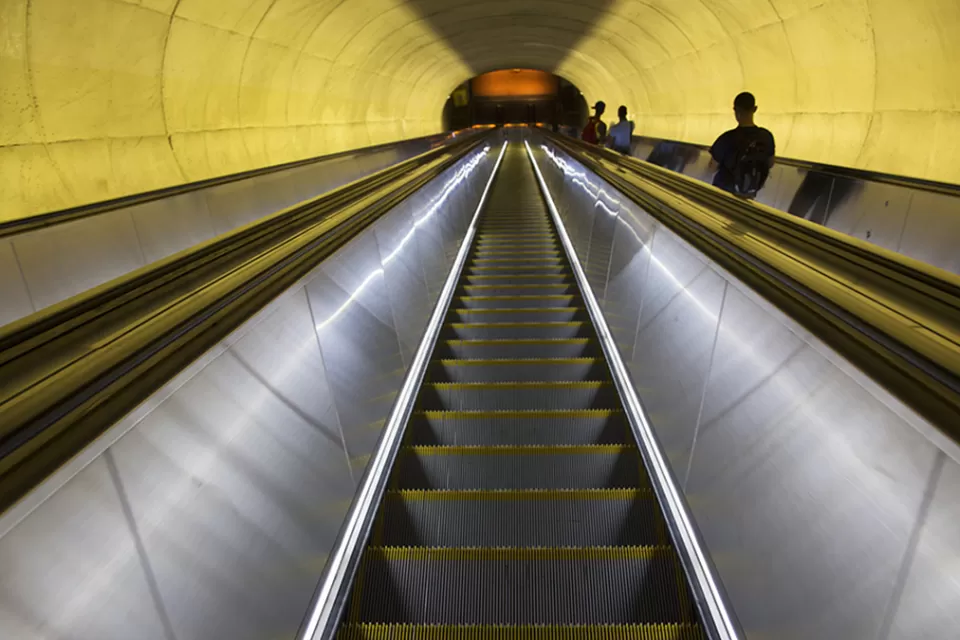 Subway Escalator